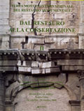 Dal restauro alla Conservazione Volume Secondo